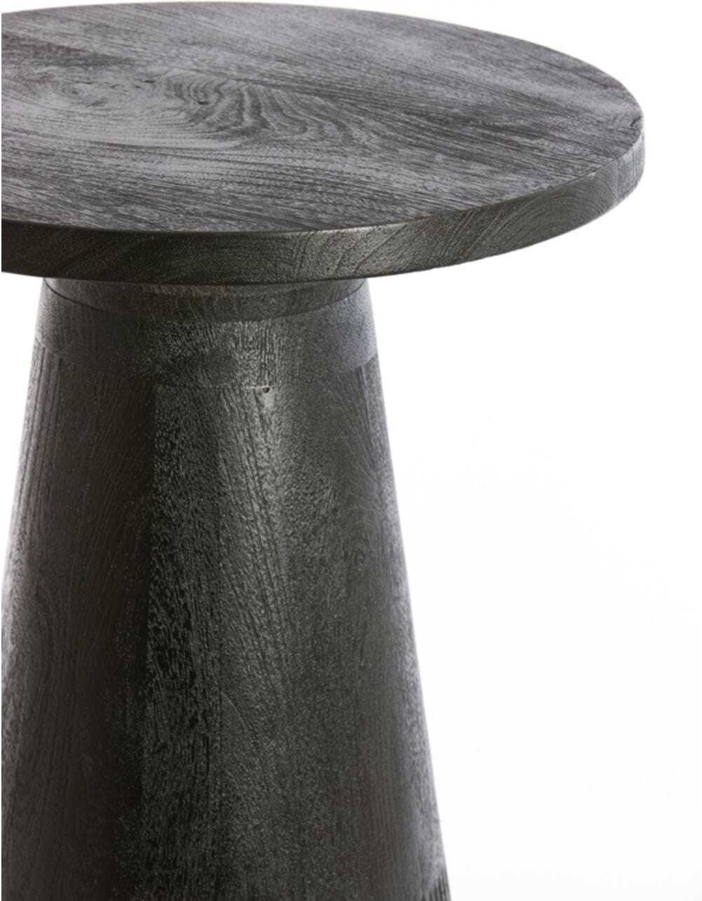 Bijzettafel Paxos - Mat Zwart Light & Living Bijzettafel 6790312