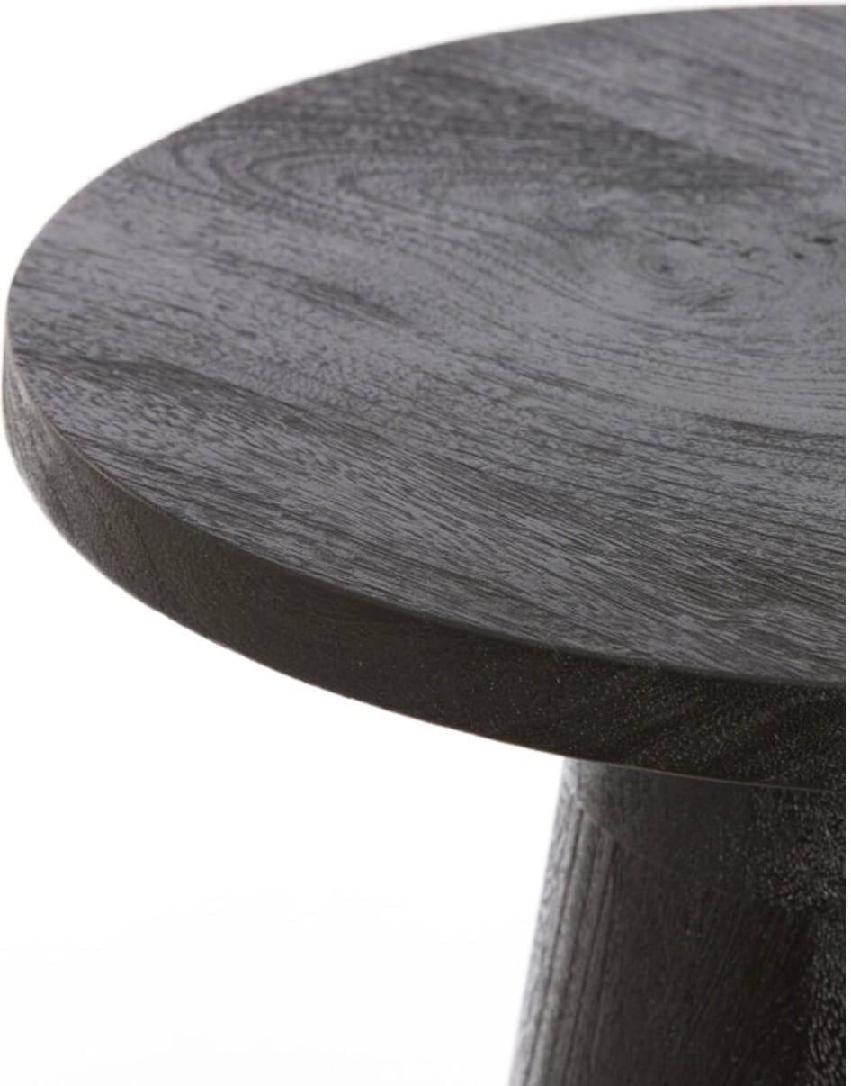 Bijzettafel Paxos - Mat Zwart Light & Living Bijzettafel 6790312