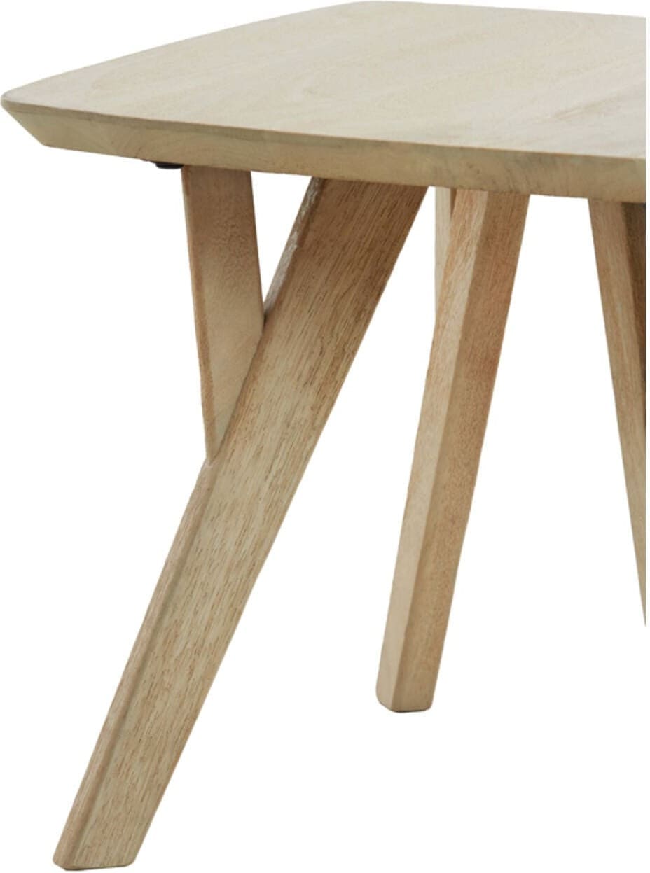 Bijzettafel Quenza - Mango Hout Naturel Light & Living Bijzettafel 6775983