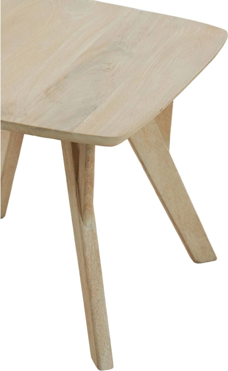 Bijzettafel Quenza - Mango Hout Naturel Light & Living Bijzettafel 6776083