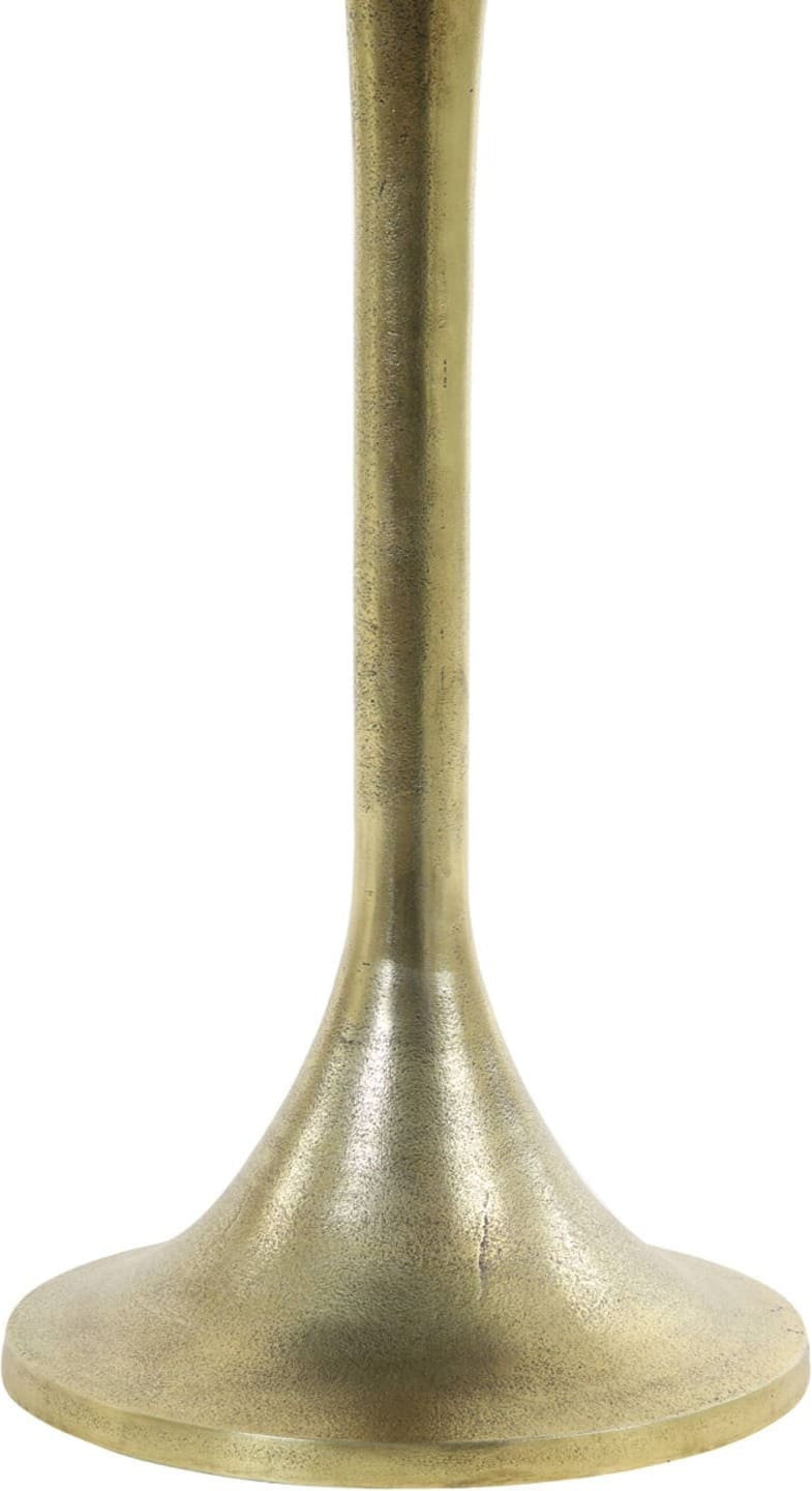 Bijzettafel Rickerd - Wit Marmer+antiek Brons Light & Living Bijzettafel 6765226