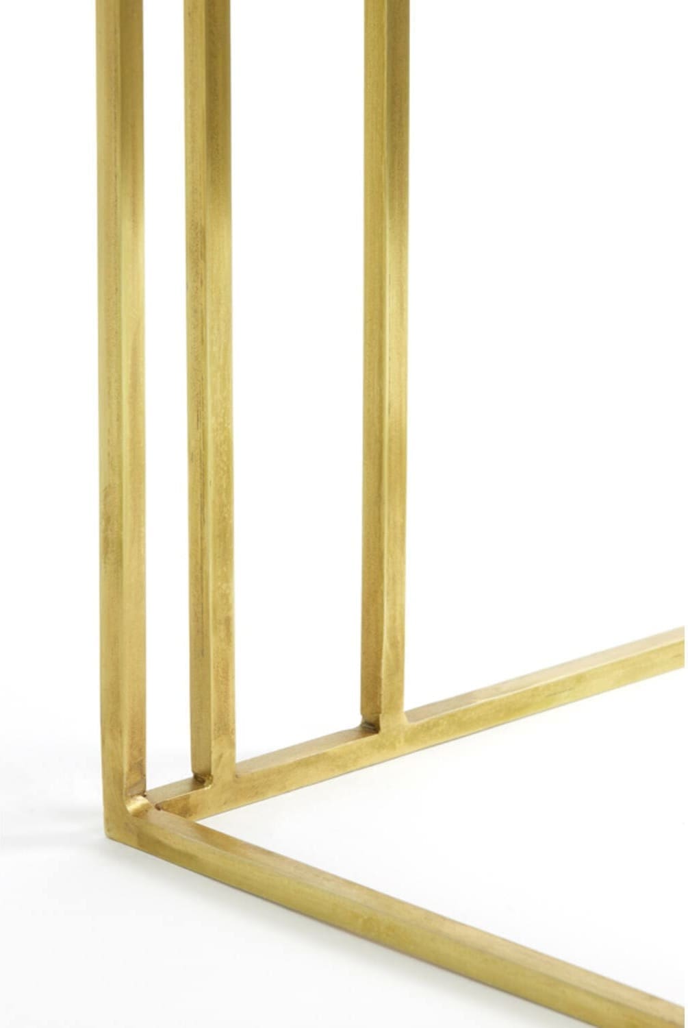 Bijzettafel Roshan - Wit Marmer+antiek Brons Light & Living Bijzettafel 6777026