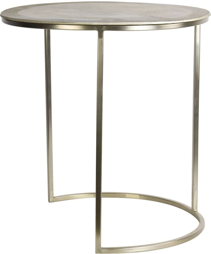 Bijzettafel Talca - Licht Goud Light & Living Bijzettafel 6706085