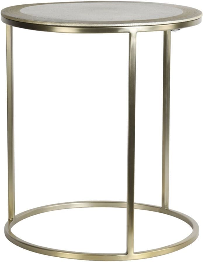 Bijzettafel Talca - Licht Goud Light & Living Bijzettafel 6706085