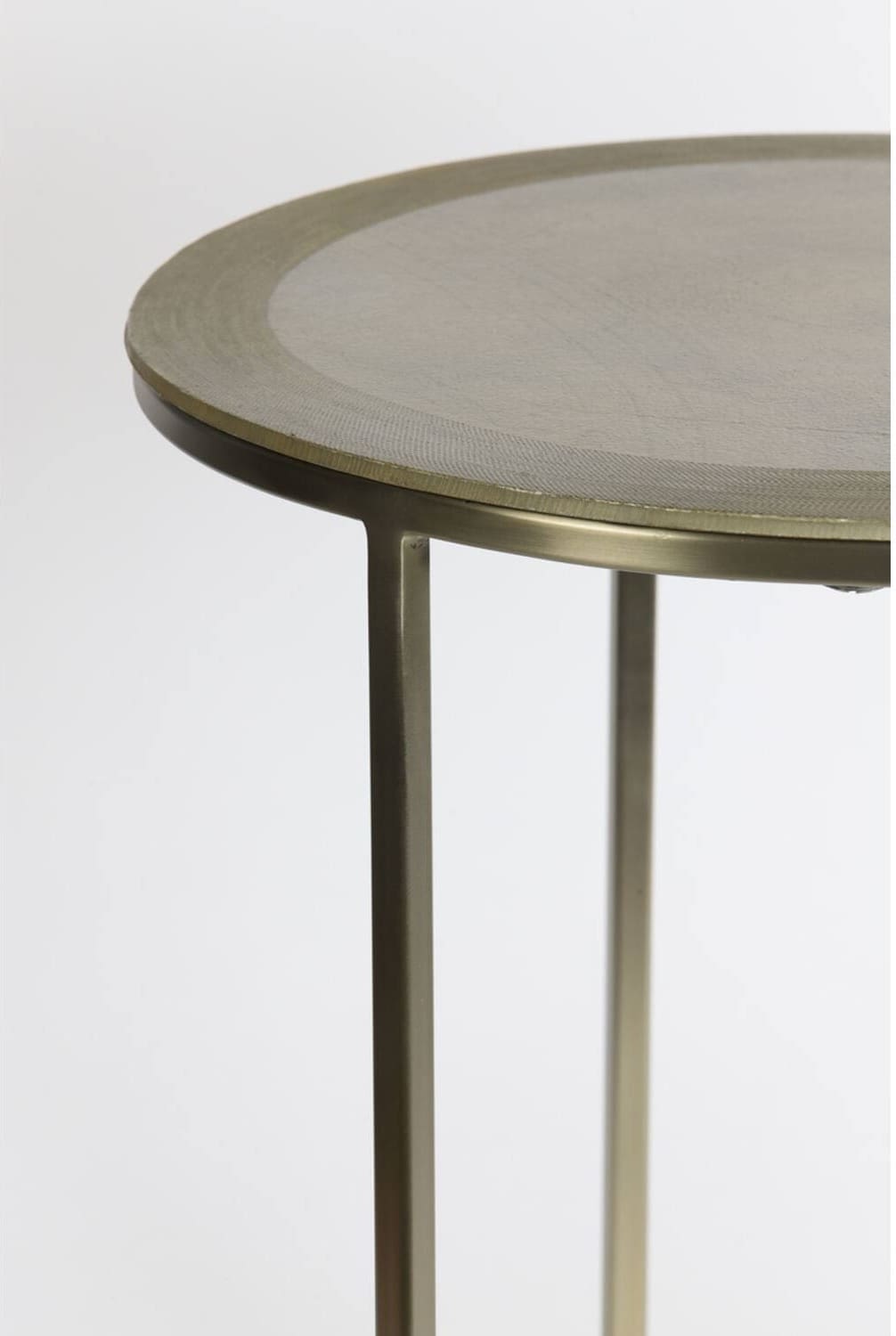 Bijzettafel Talca - Licht Goud Light & Living Bijzettafel 6706085