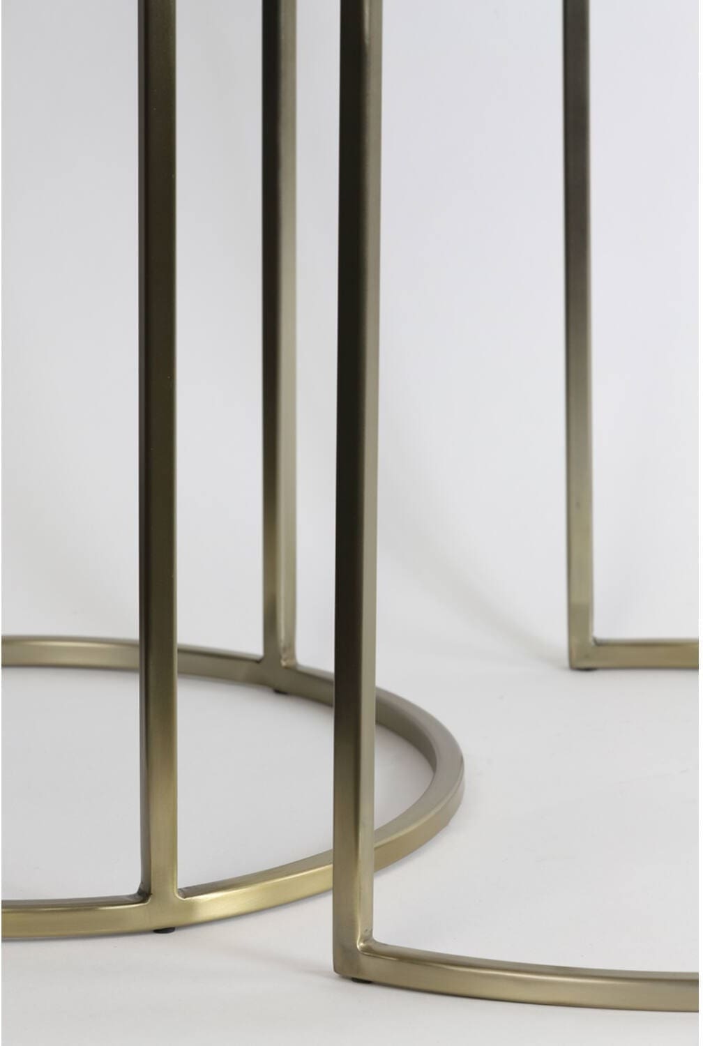 Bijzettafel Talca - Licht Goud Light & Living Bijzettafel 6706085