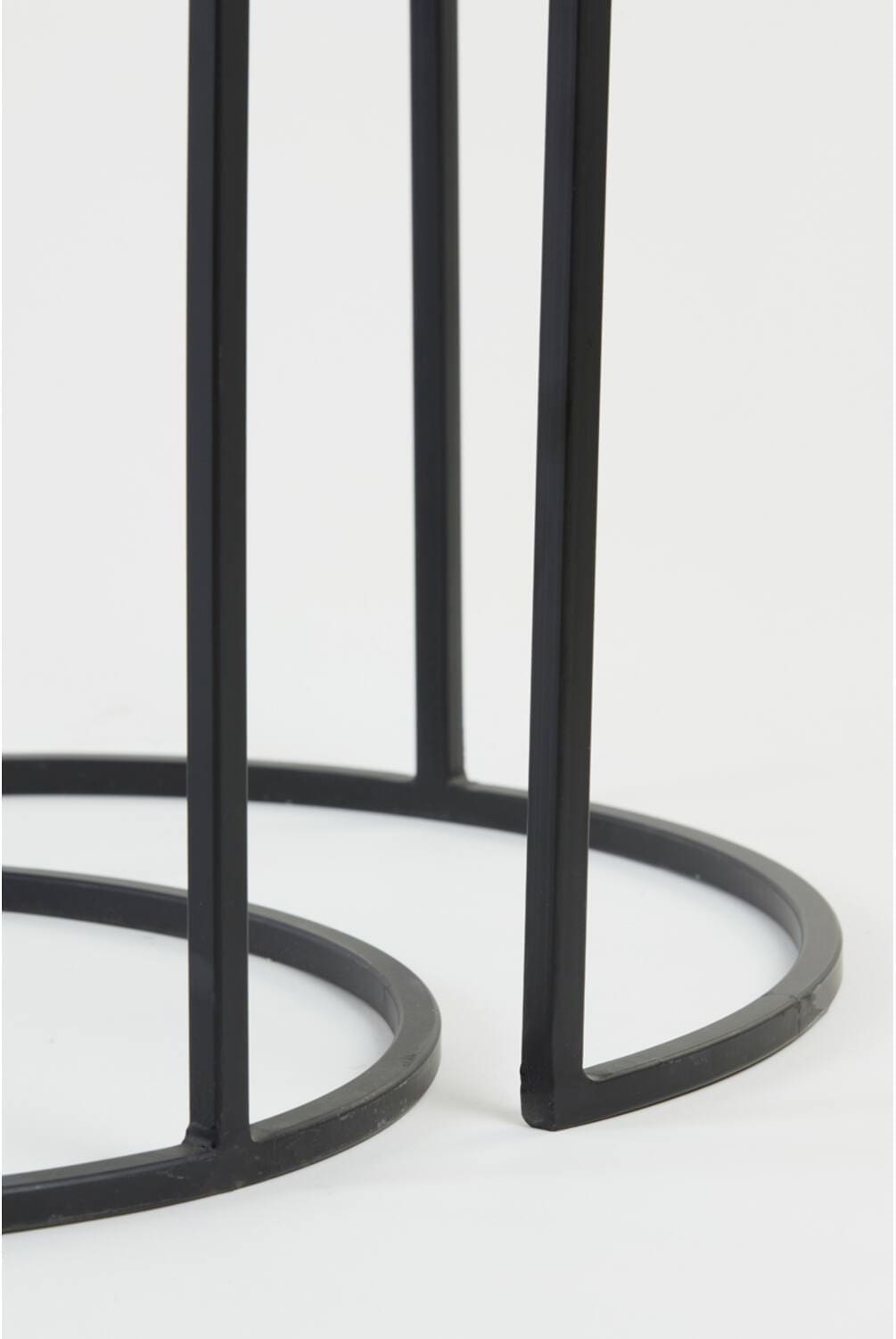 Bijzettafel Talca - Ruw Lood+ant. Lood Light & Living Bijzettafel 6706011