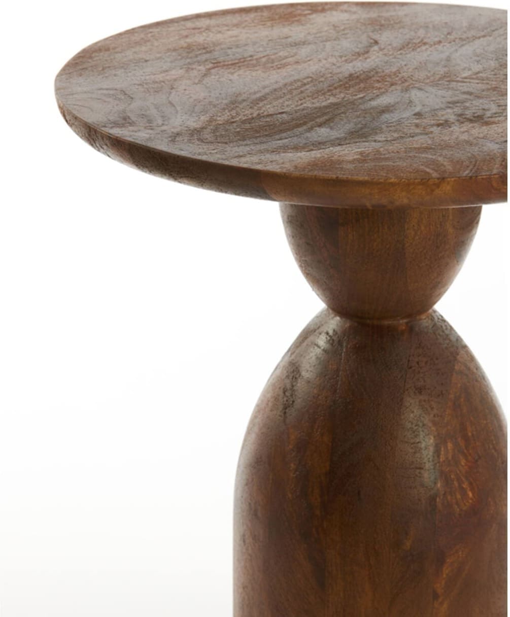 Bijzettafel Torir - Mango Hout Bruin Light & Living Bijzettafel 6783884