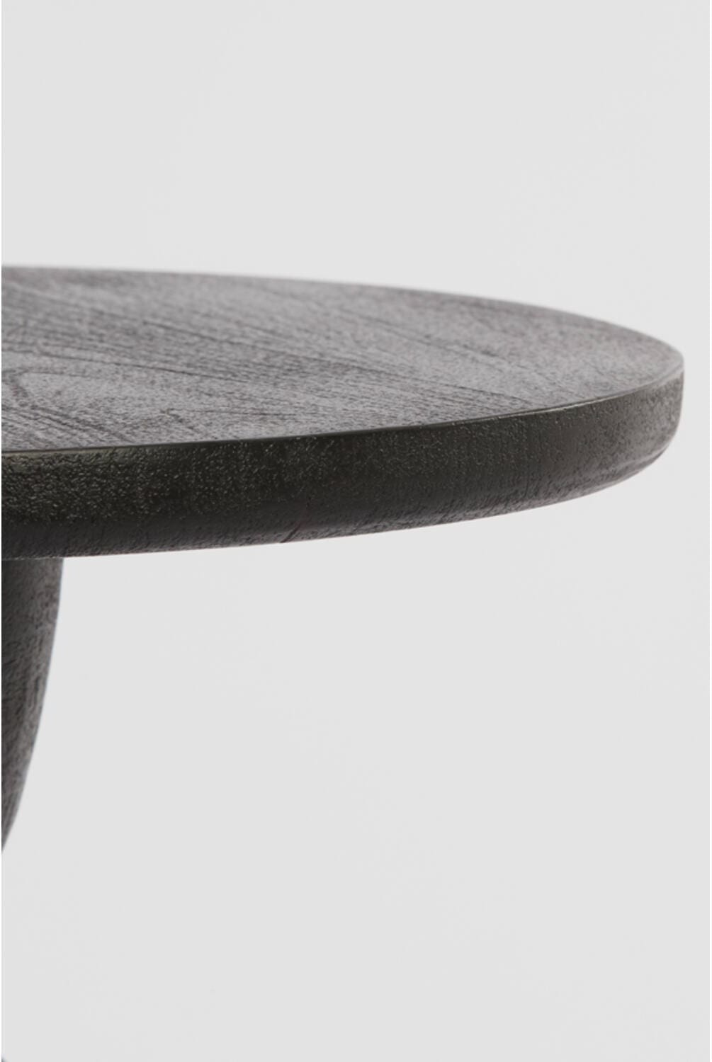 Bijzettafel Torir - Mango Hout Mat Zwart Light & Living Bijzettafel 6783812