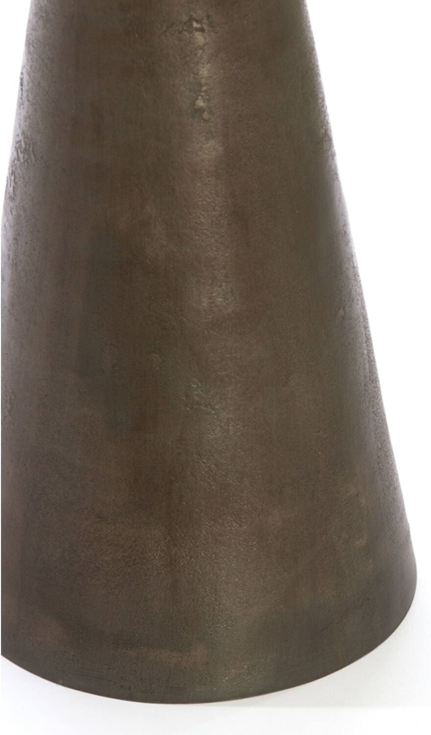 Bijzettafel Ynez - Donker Bruin Marmer+donkr Bruin Light & Living Bijzettafel 6787983