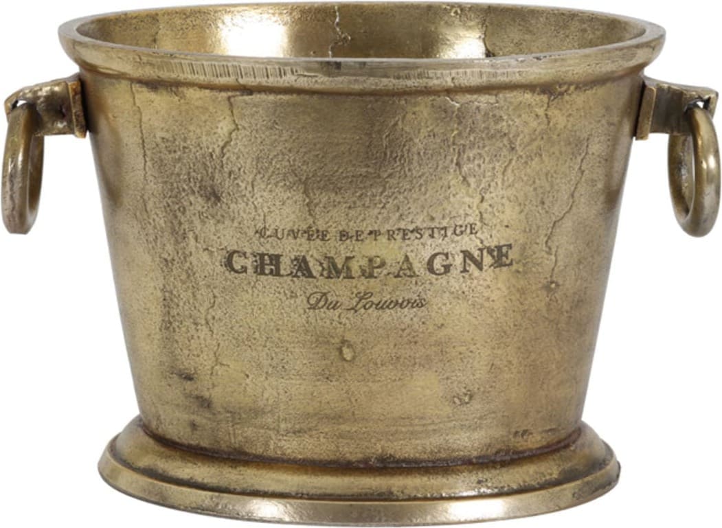 Champagnekoeler Cristal - Antiek Brons Light & Living 6304818