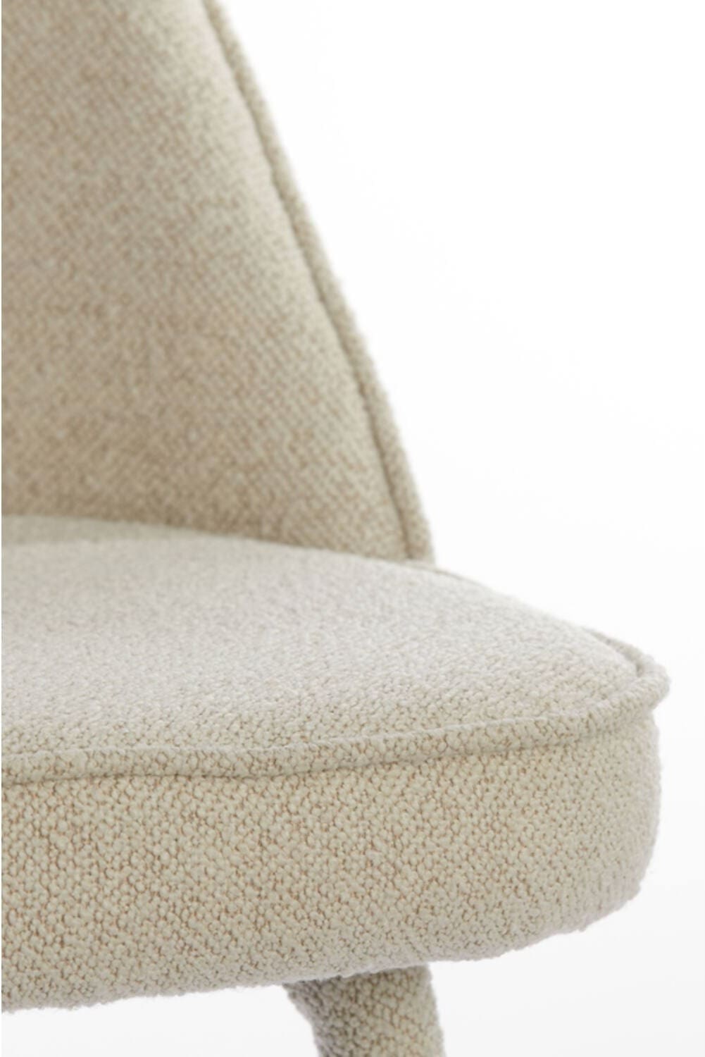 Eetkamerstoel Djeslin - Beige Light & Living Eetkamerstoel 6786961
