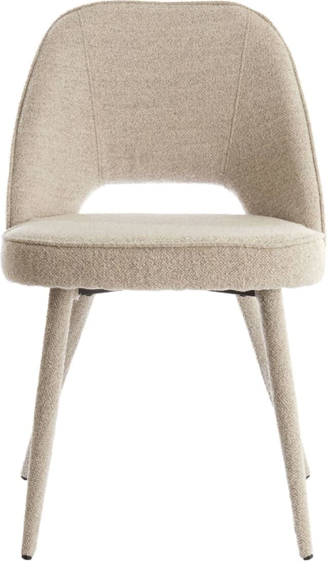 Eetkamerstoel Djeslin - Licht Grijs Light & Living Eetkamerstoel 6786925