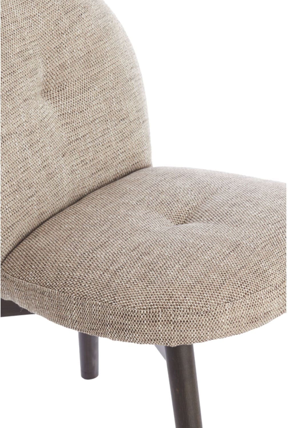 Eetkamerstoel Sinosa - Bruin-crème+hout Dnkr Bruin Light & Living Eetkamerstoel 6795983
