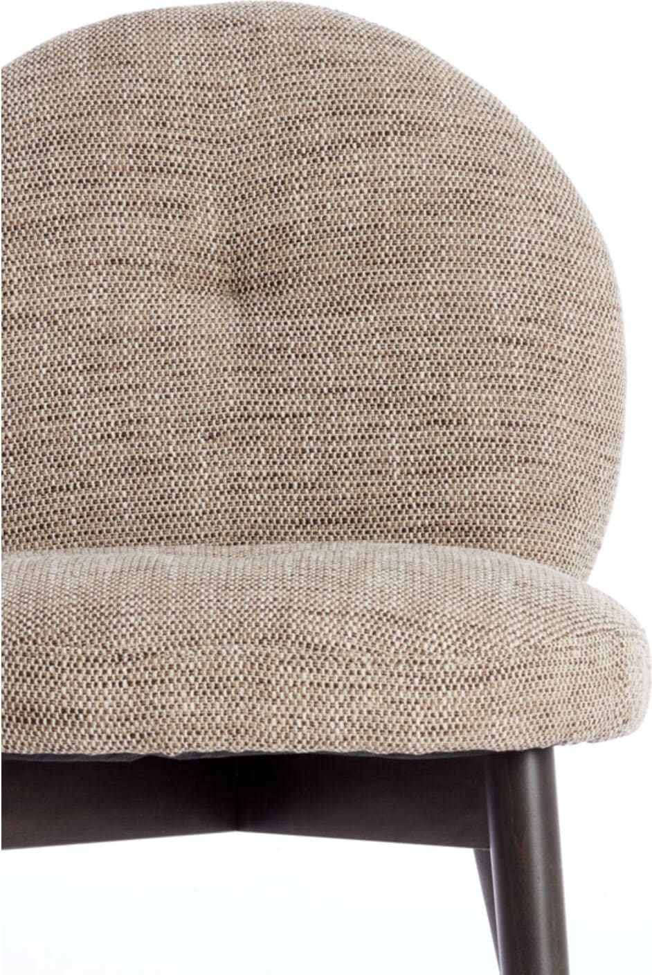 Eetkamerstoel Sinosa - Bruin-crème+hout Dnkr Bruin Light & Living Eetkamerstoel 6795983