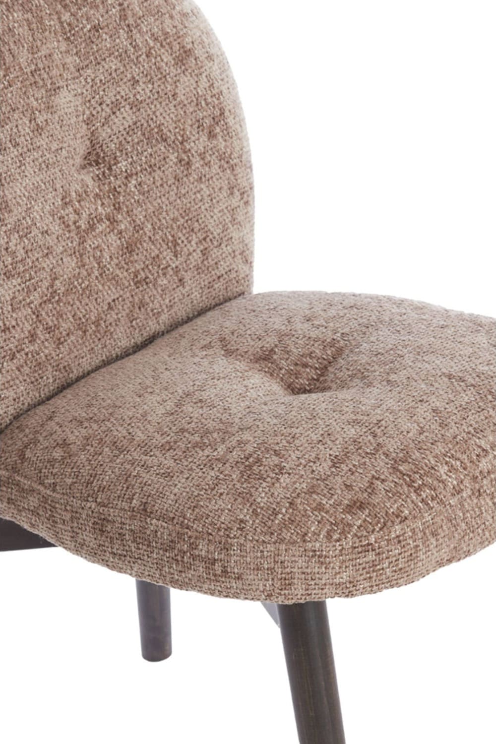 Eetkamerstoel Sinosa - Licht Bruin+hout Dnkr Bruin Light & Living Eetkamerstoel 6795982