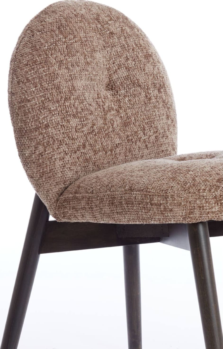 Eetkamerstoel Sinosa - Licht Bruin+hout Dnkr Bruin Light & Living Eetkamerstoel 6795982