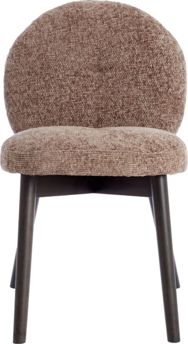 Eetkamerstoel Sinosa - Licht Bruin+hout Dnkr Bruin Light & Living Eetkamerstoel 6795982