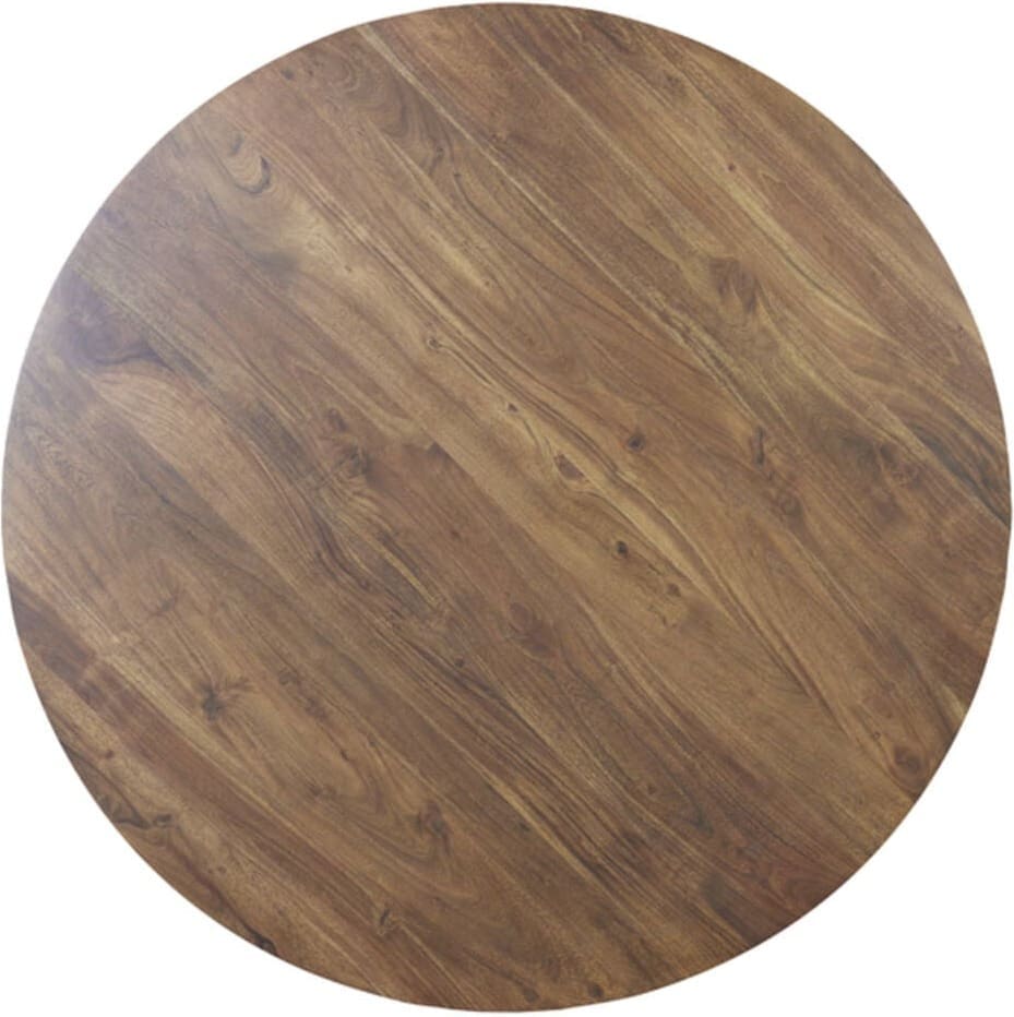 Eettafel Quenza - Acacia Hout Donker Bruin Light & Living Eettafel 6774784