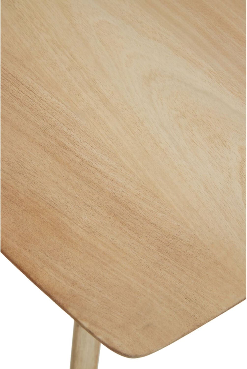 Eettafel Quenza - Mango Hout Naturel Light & Living Eettafel 6761583