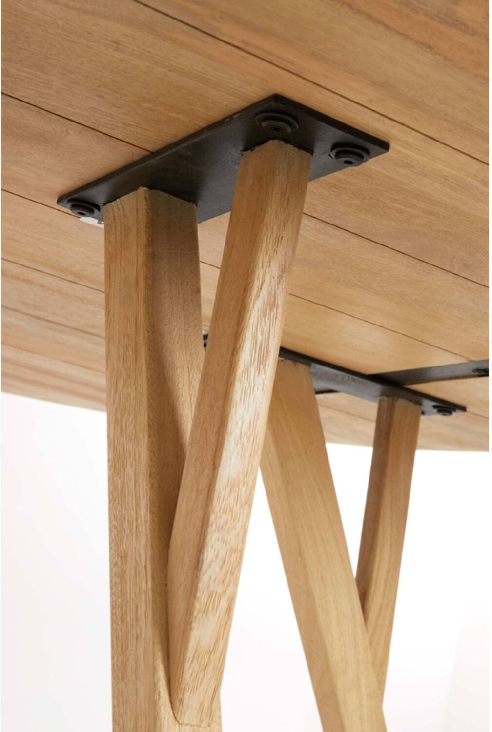 Eettafel Quenza - Mango Hout Naturel Light & Living Eettafel 6774783