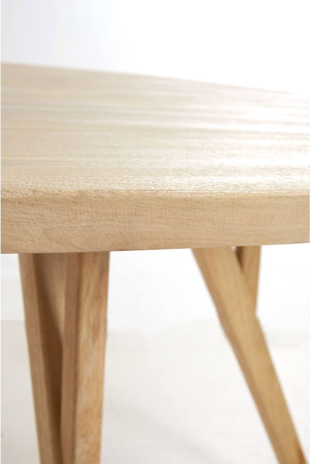 Eettafel Quenza - Mango Hout Naturel Light & Living Eettafel 6774783