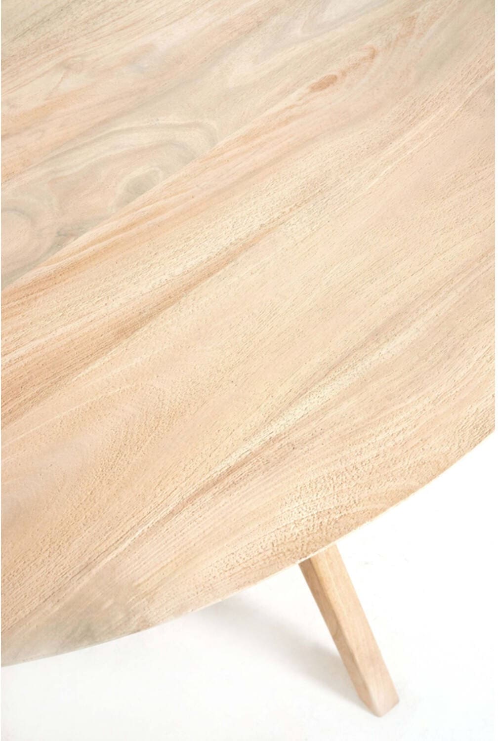 Eettafel Quenza - Mango Hout Naturel Light & Living Eettafel 6774783