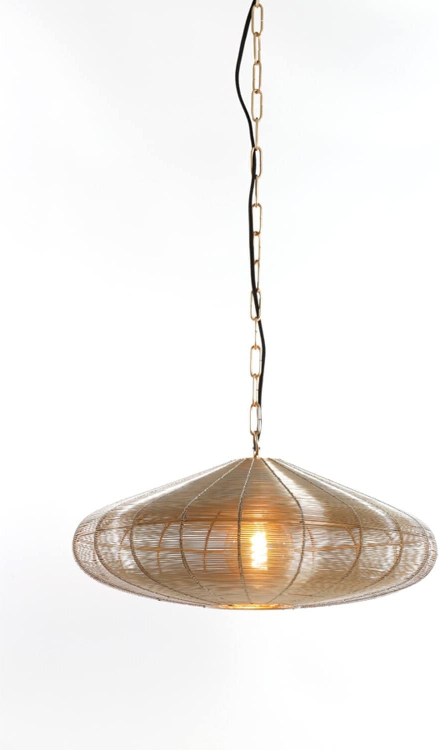 Hanglamp Bahoto - Licht Goud Light & Living Hanglamp 2978085