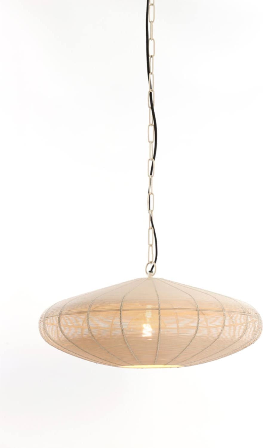 Hanglamp Bahoto - Mat Crème Light & Living Hanglamp 2978043