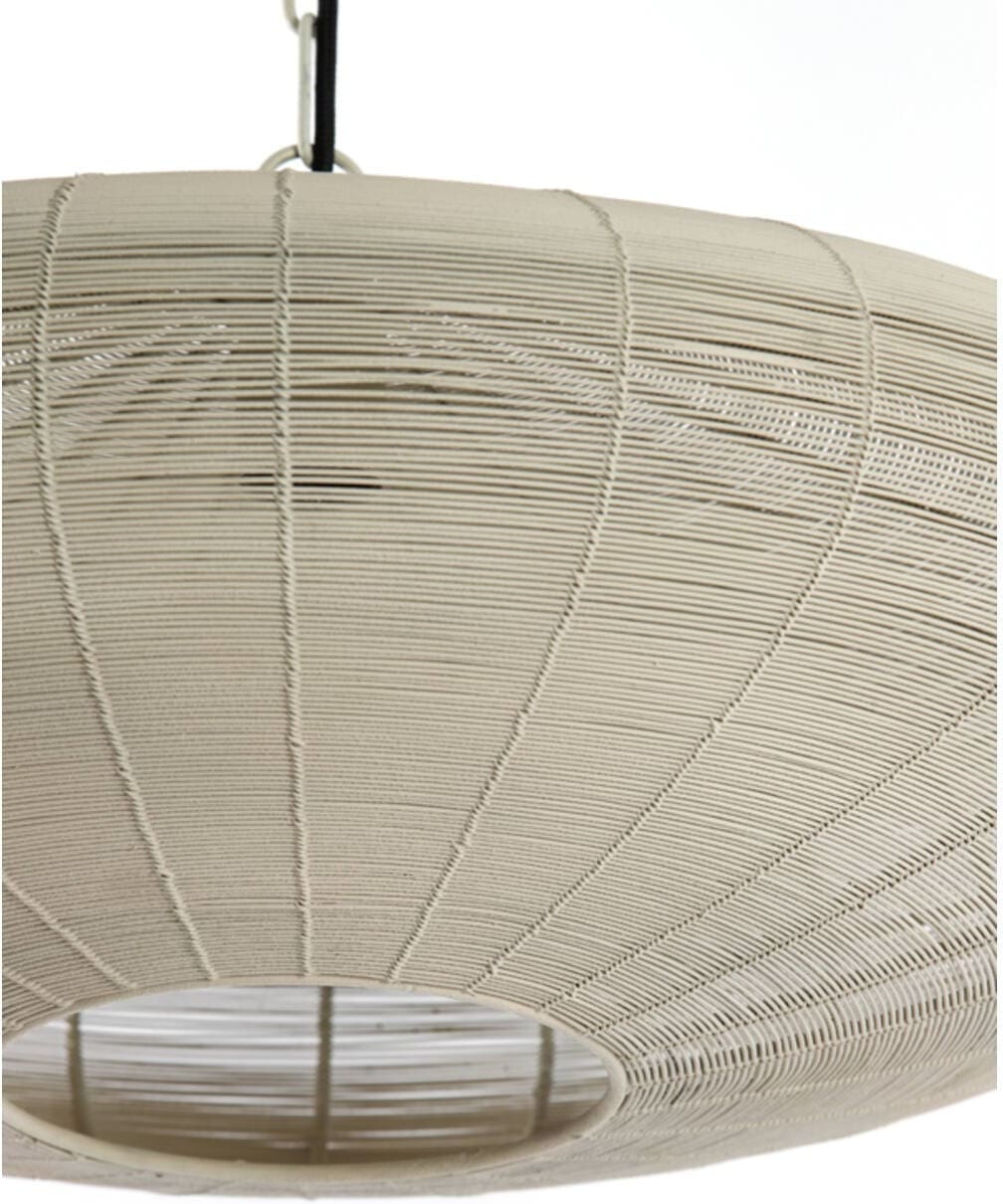 Hanglamp Bahoto - Mat Crème Light & Living Hanglamp 2978143
