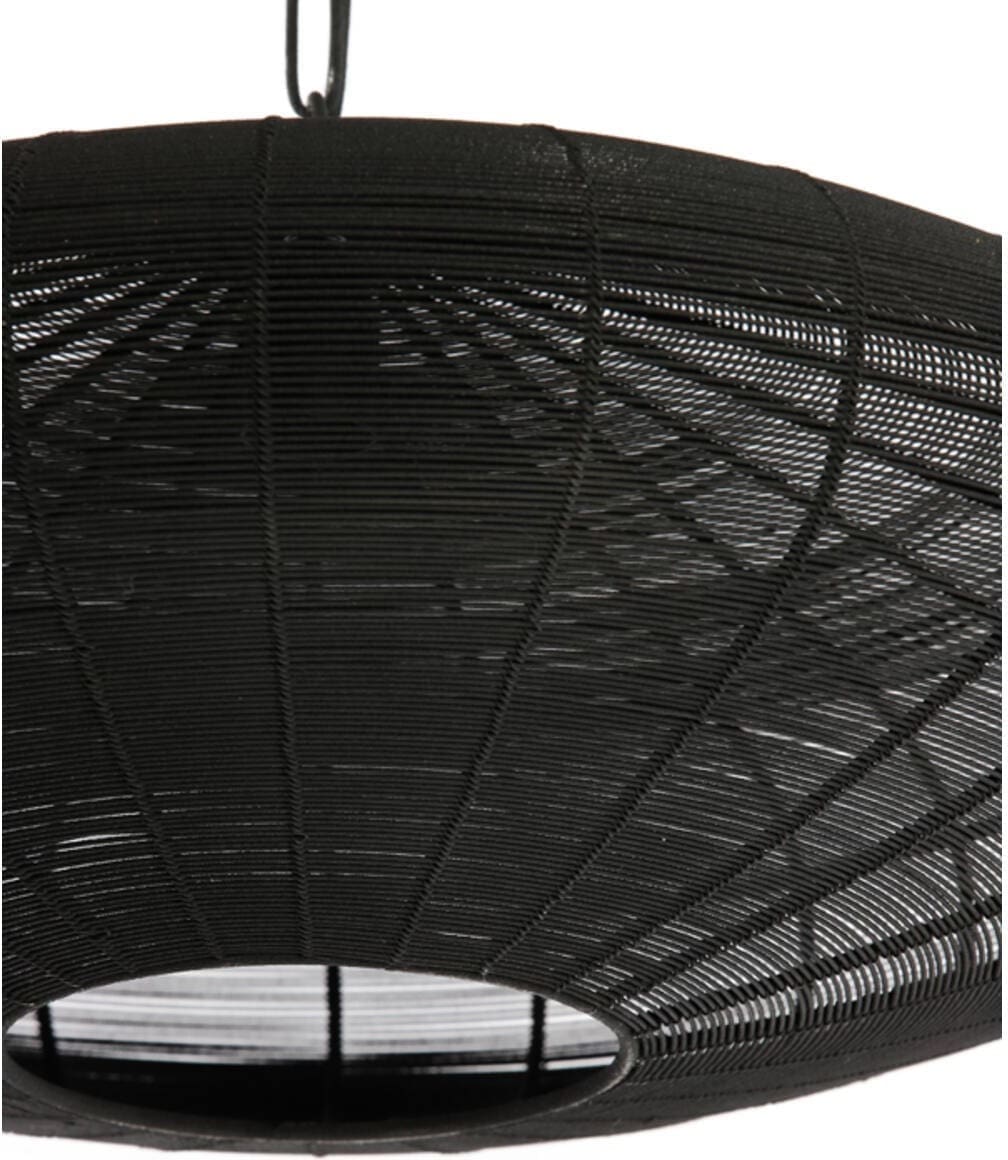 Hanglamp Bahoto - Mat Zwart Light & Living Hanglamp 2978112