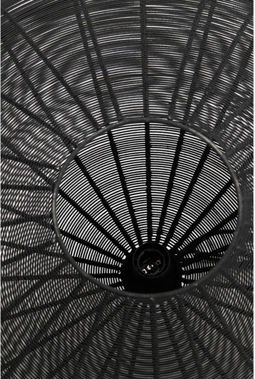 Hanglamp Bahoto - Mat Zwart Light & Living Hanglamp 2978112