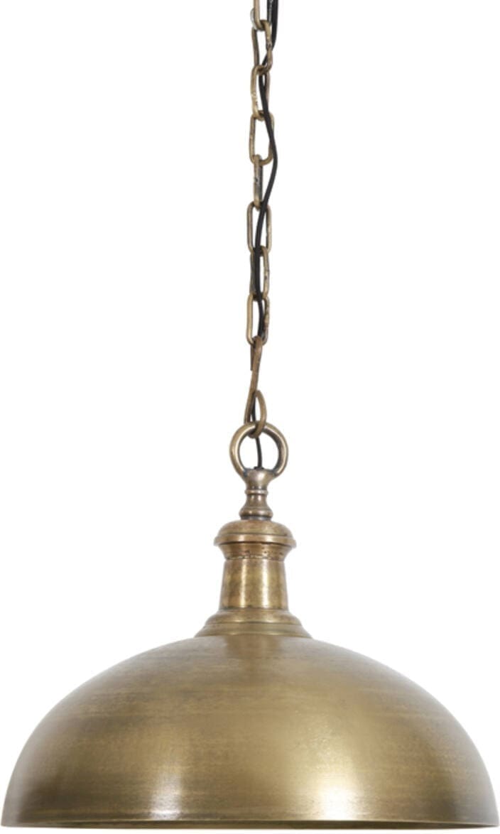 Hanglamp Demi - Ruw Oud Brons Light & Living Hanglamp 2909320