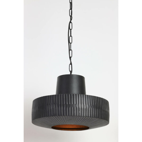 Hanglamp Demsey - Mat Zwart Light & Living Hanglamp 2948558