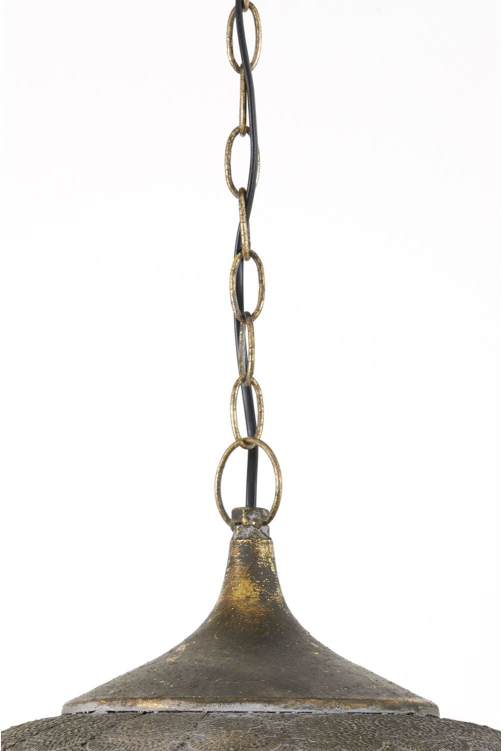 Hanglamp Emine - Bruin Goud Light & Living Hanglamp 3084456