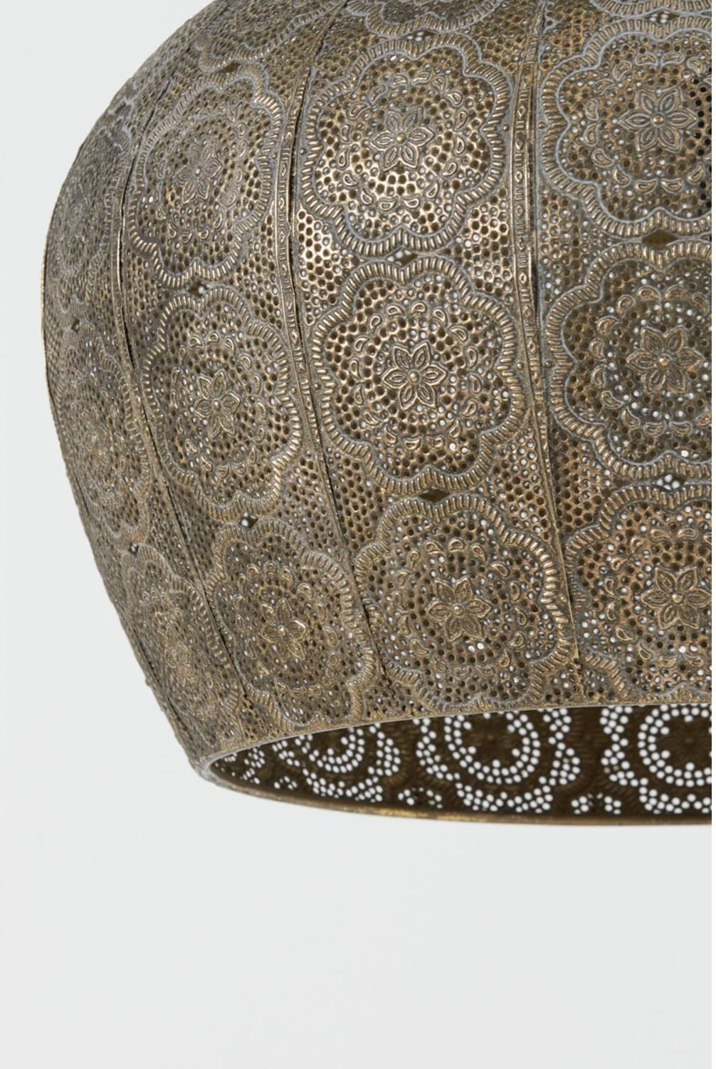 Hanglamp Emine - Bruin Goud Light & Living Hanglamp 3084456