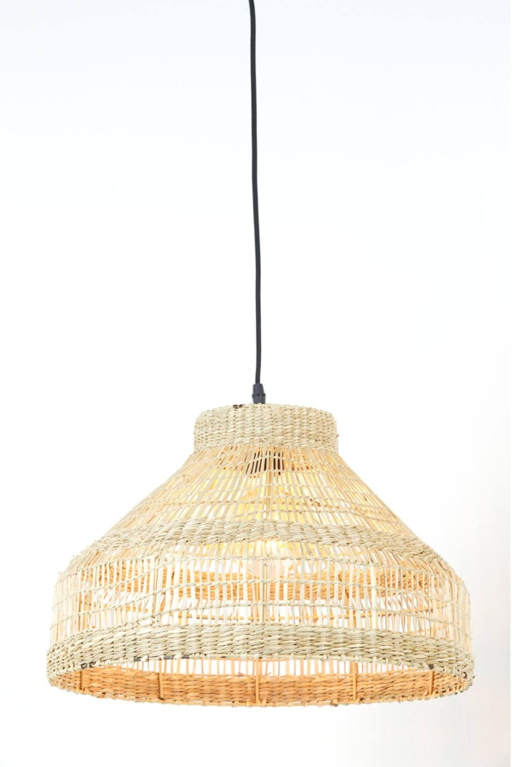 Hanglamp Latika - Zeegras Naturel Light & Living Hanglamp 2960930