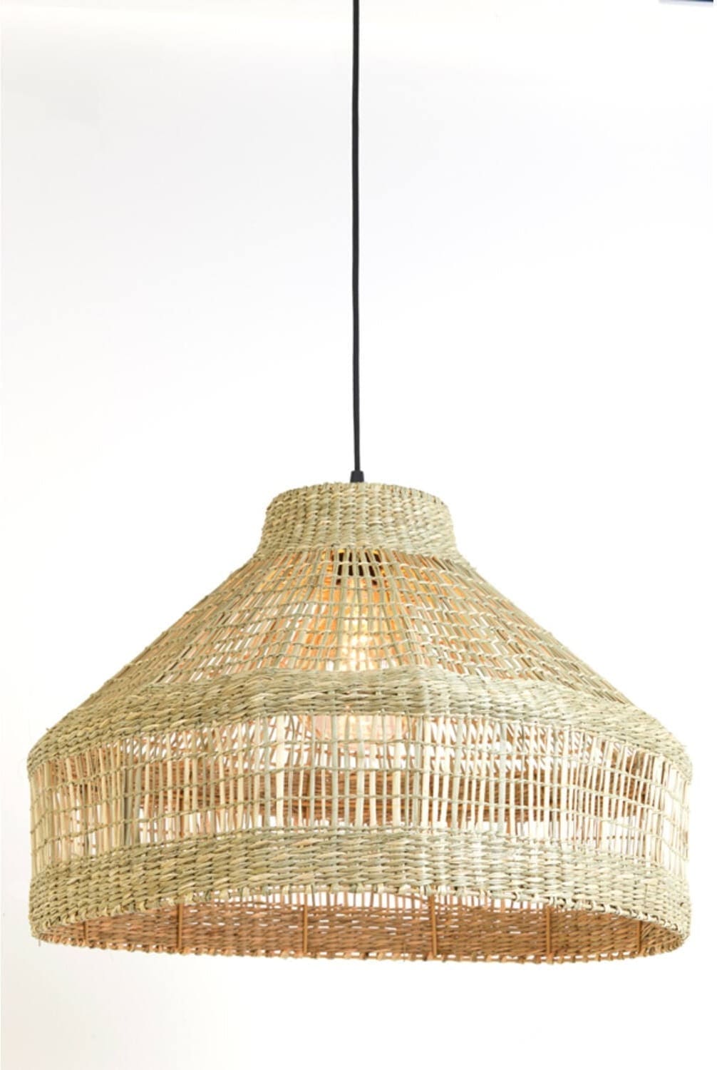 Hanglamp Latika - Zeegras Naturel Light & Living Hanglamp 2961030