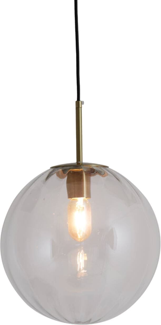 Hanglamp Magdala - Glas Helder+goud Light & Living Hanglamp 2957263