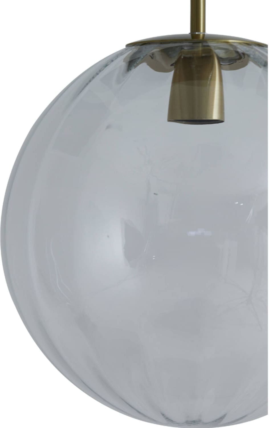 Hanglamp Magdala - Glas Helder+goud Light & Living Hanglamp 2957263