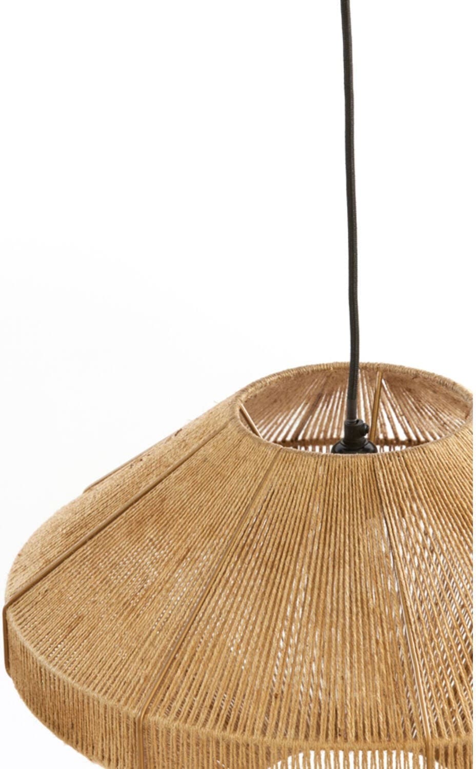 Hanglamp Mallow - Jute Naturel Light & Living Hanglamp 2966783