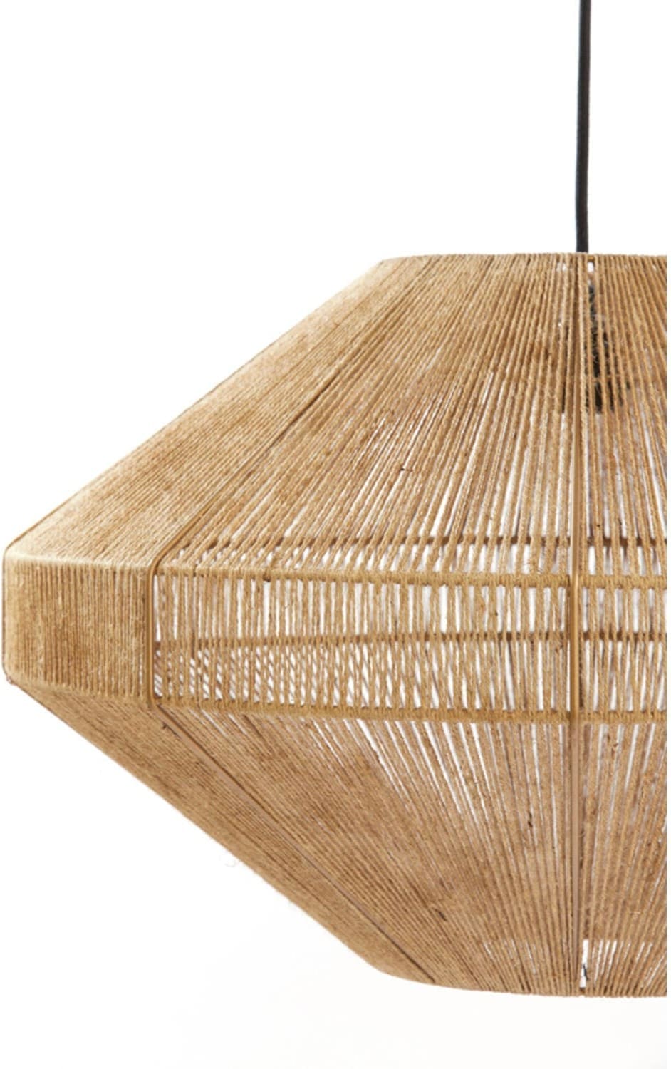 Hanglamp Mallow - Jute Naturel Light & Living Hanglamp 2966883