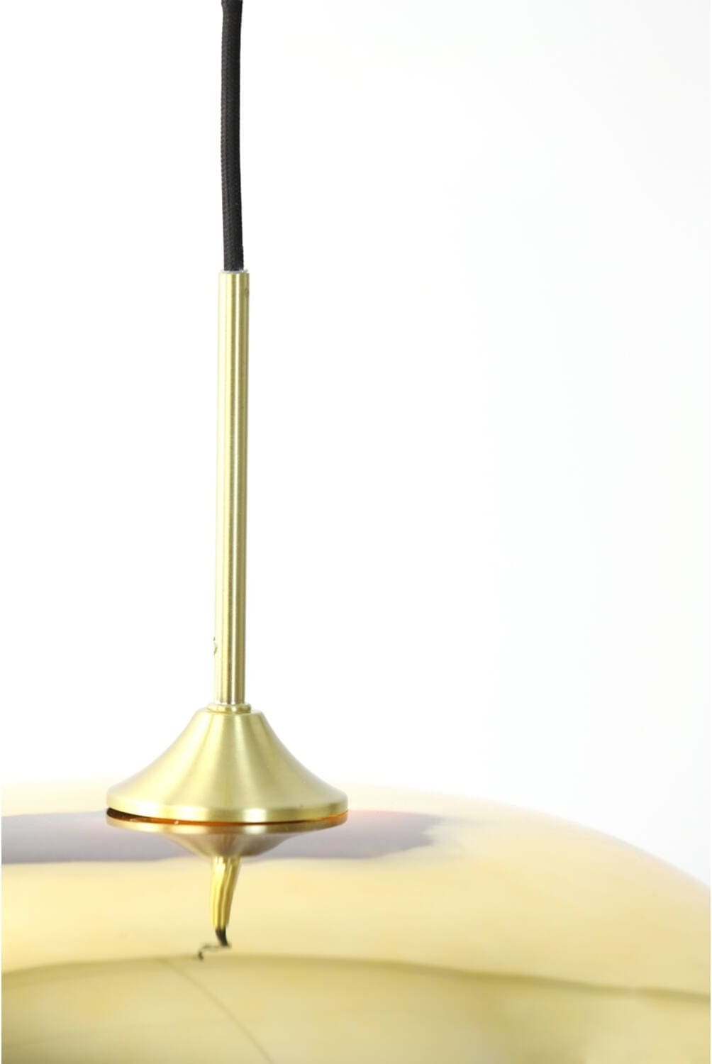 Hanglamp Mayson - Glas Goud-helder+goud Light & Living Hanglamp 2952385