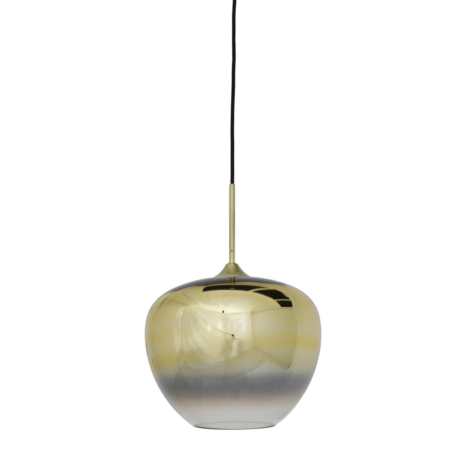 Hanglamp Mayson - Glas Goud-helder+goud Light & Living Hanglamp 2952385