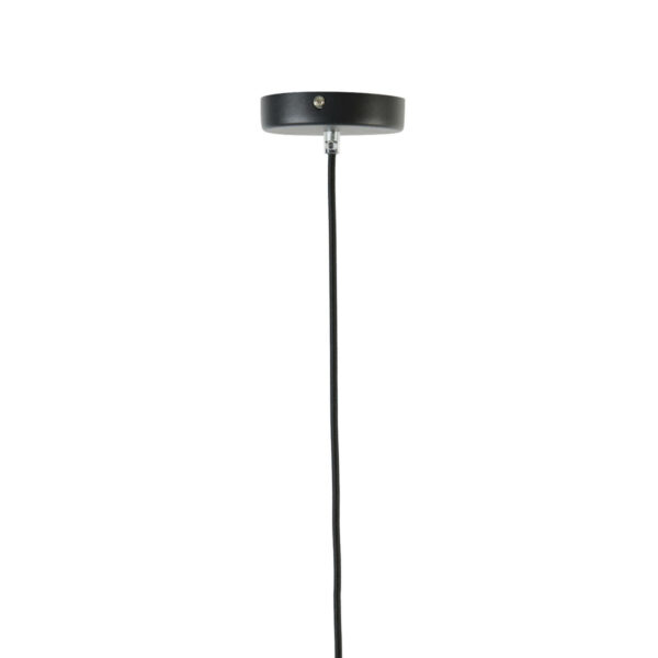 Hanglamp Mayson - Glas Groen-mat Zwart Light & Living Hanglamp 2952481