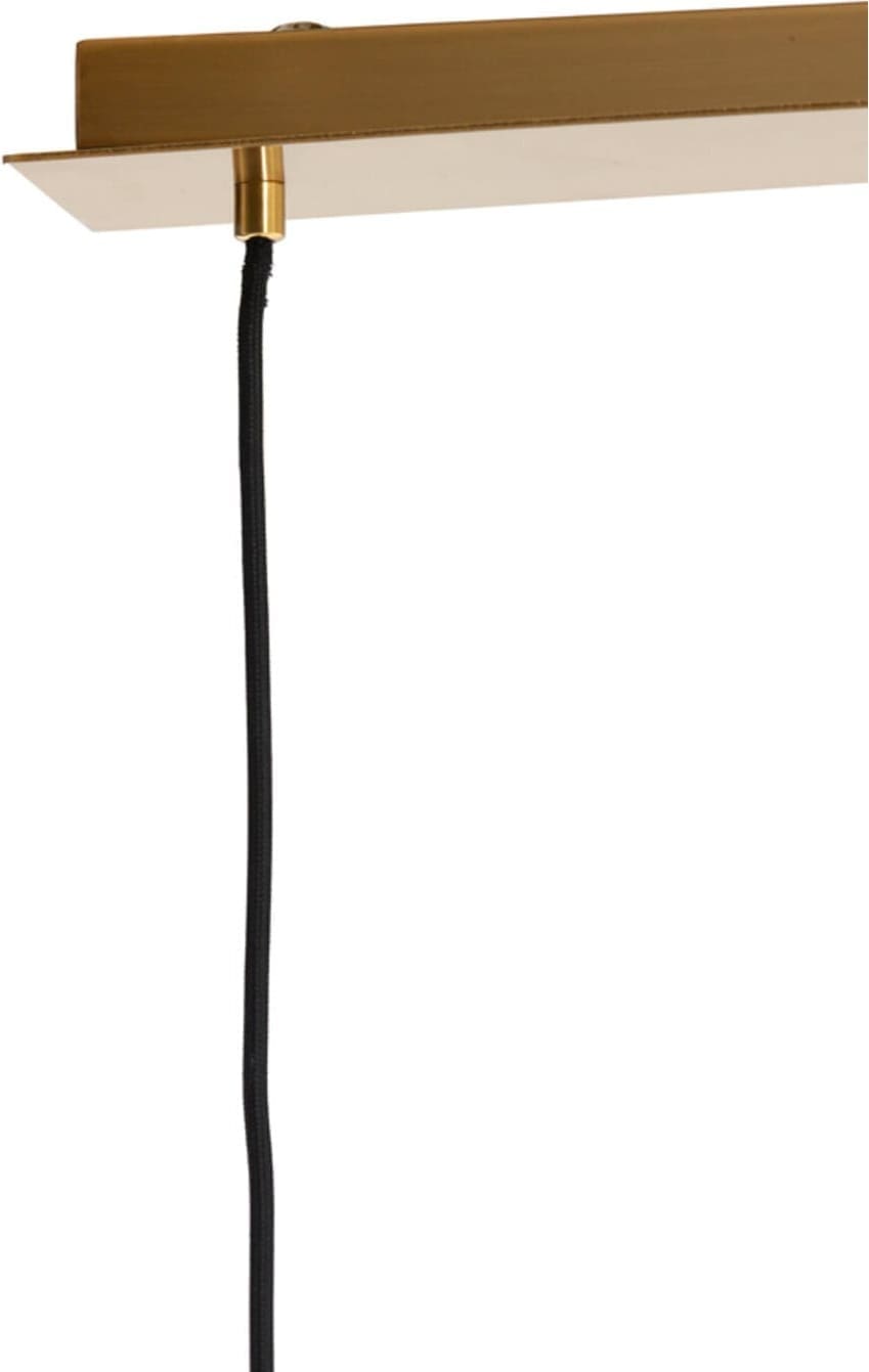 Hanglamp Medina - Glas Amber+goud Light & Living Hanglamp 2974485