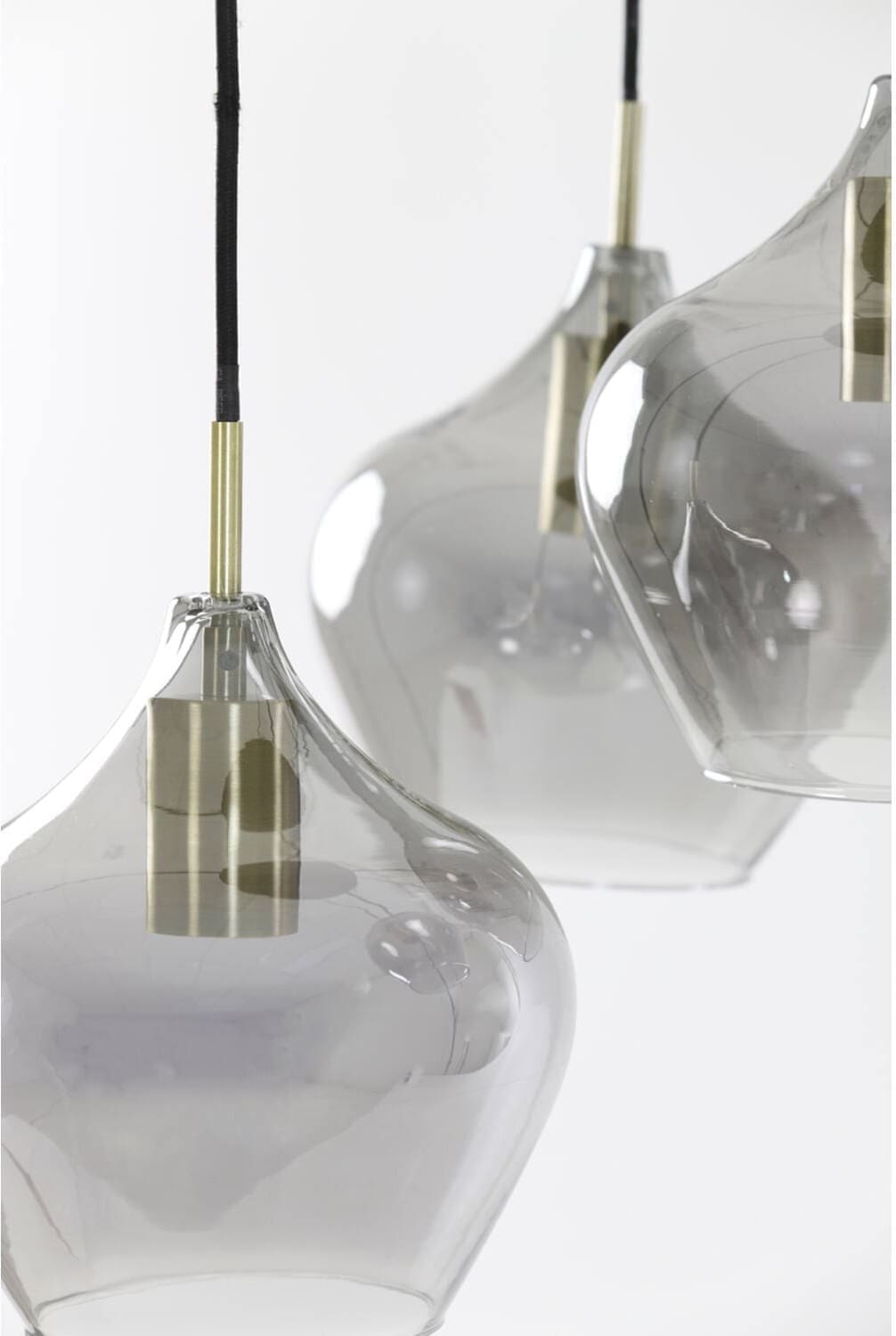 Hanglamp Rakel - Antiek Brons+smoke Light & Living Hanglamp 2948927