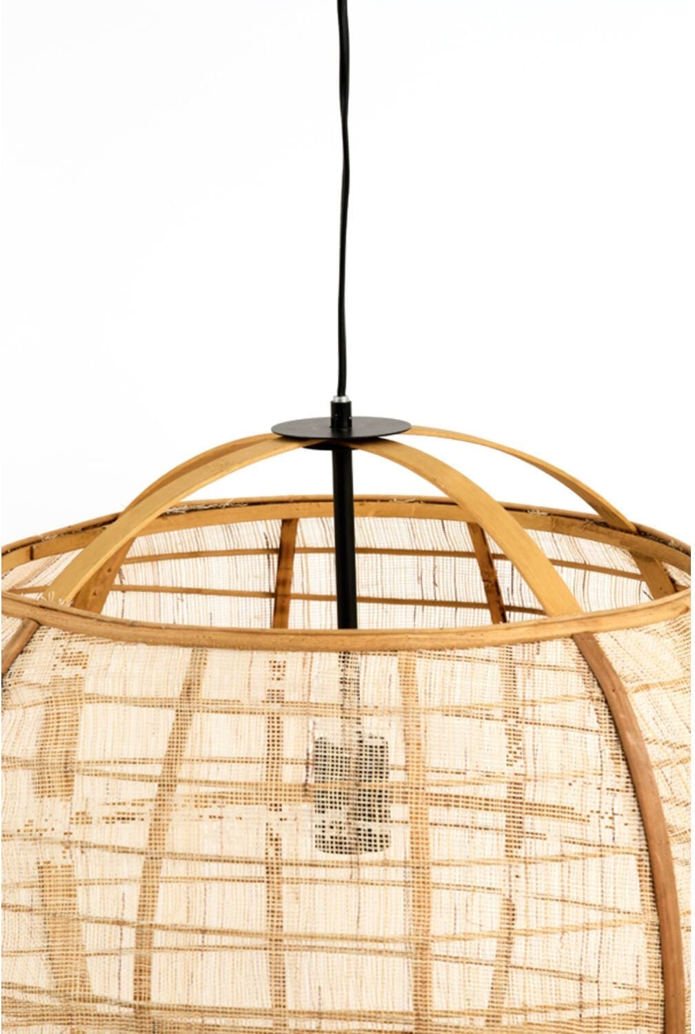 Hanglamp Reeva - Linnen Beige Light & Living Hanglamp 2972113