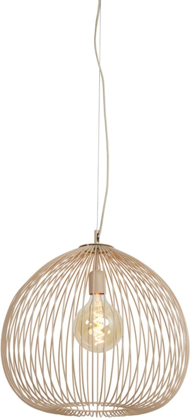 Hanglamp Rilana - Mat Beige Light & Living Hanglamp 2962013