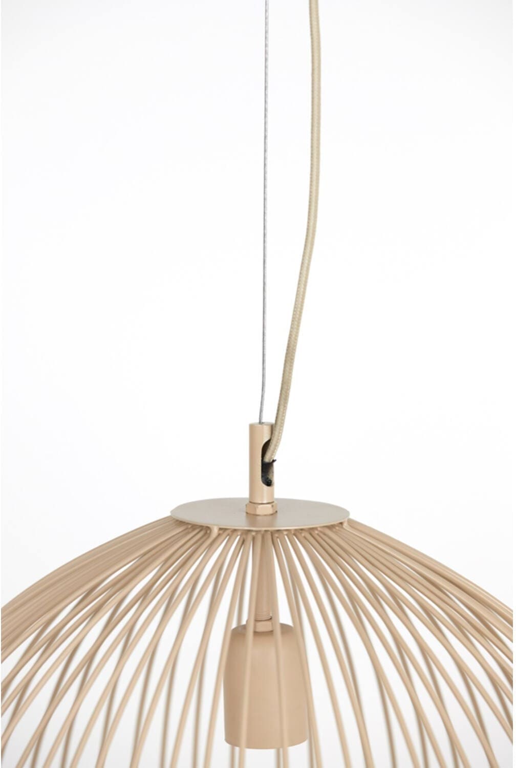 Hanglamp Rilana - Mat Beige Light & Living Hanglamp 2962013